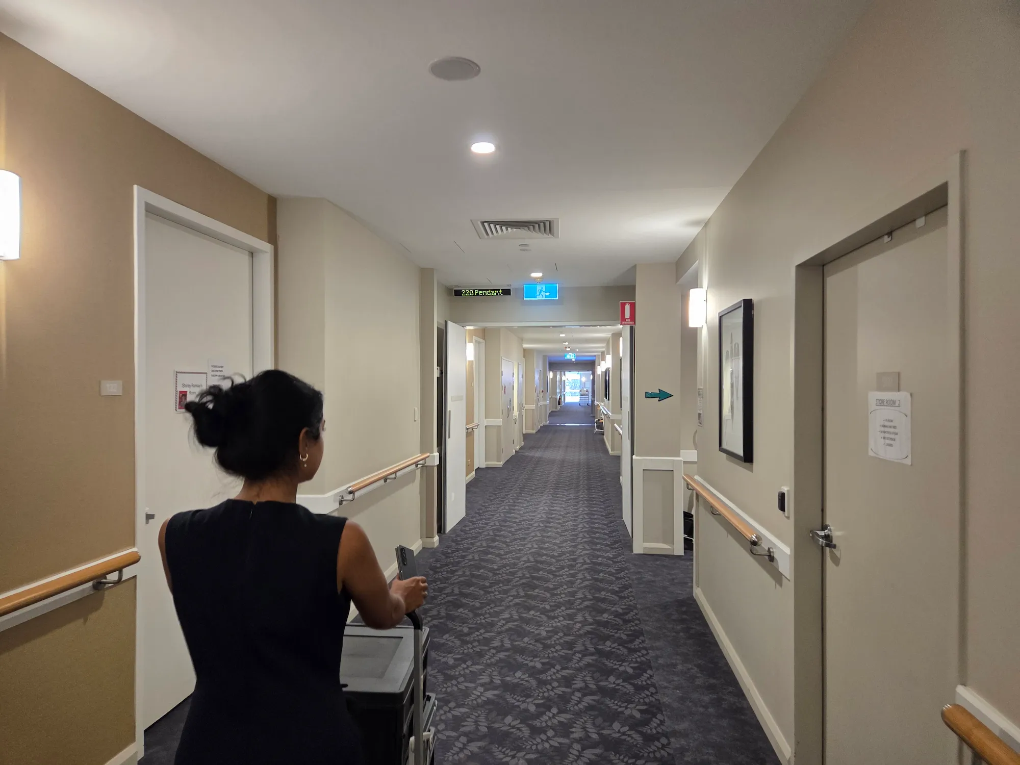 Elderly patient in hospital representing the risks of hospital transfers for aged care residents