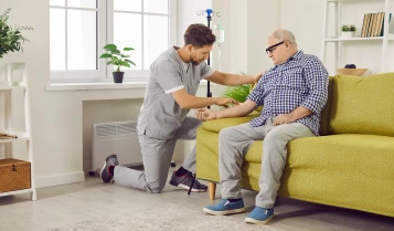 Support at Home IV therapy integrated with personalised care plans