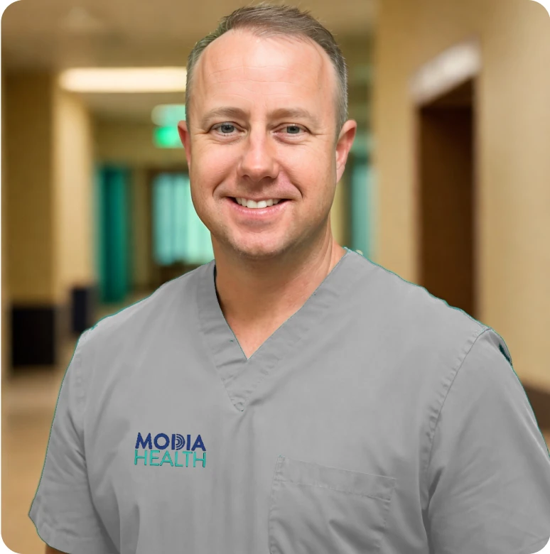 Tim, Modia Health mobile sonographer