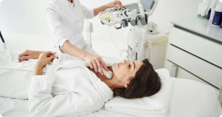 Mobile abdominal ultrasound service