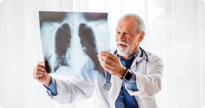 Chest mobile X-ray service